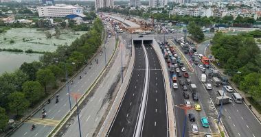 Thông xe hầm chui ở dự án nút giao lớn nhất TP HCM